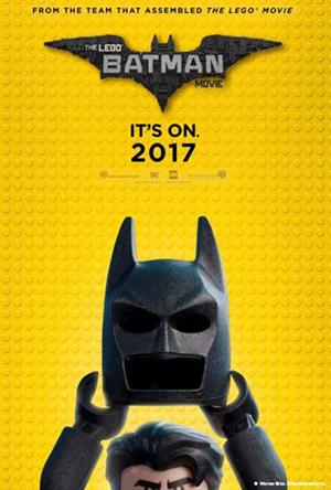 The Lego Batman movie poster